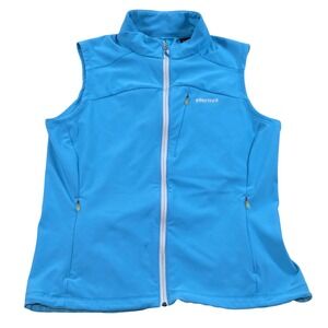 Marmot Tempo‎ Vest Lightweight Full Zip Blue Women's XL